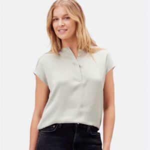 NWT Amour Vert Mint Green Ren Blouse Size XL